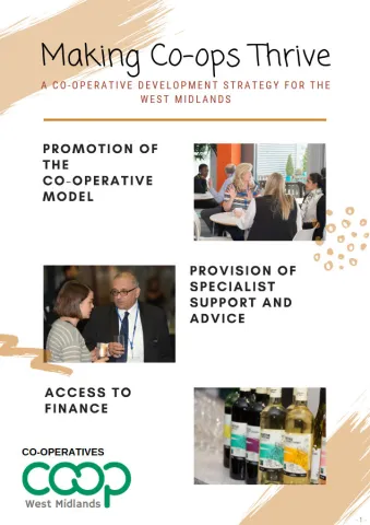 Making Co-ops Thrive report cover