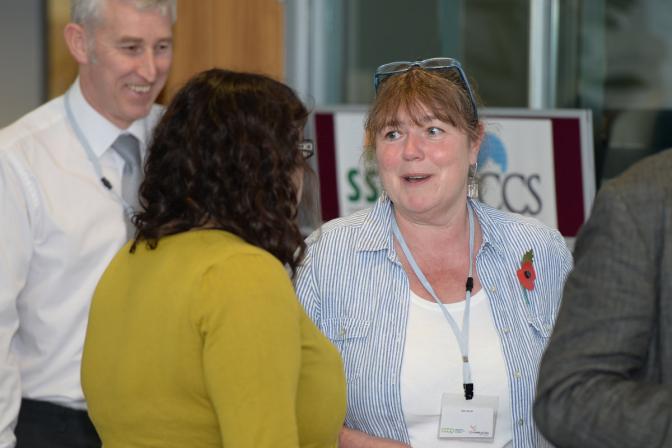 Co-operators networking at an event